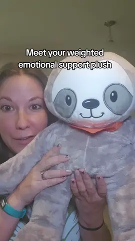 So many cute weighted plushies to choose from. #WeightedStuffy #WeightedPlushie #anxietyrelief #calmtoy #sleep #comfort #sloth #cow #lillyslove 