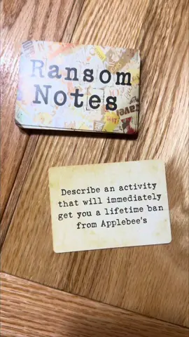 Between the two of us, who writes the best Ransom Notes?  #ransomnotes #boardgames #GameNight #LetsPlay #game 