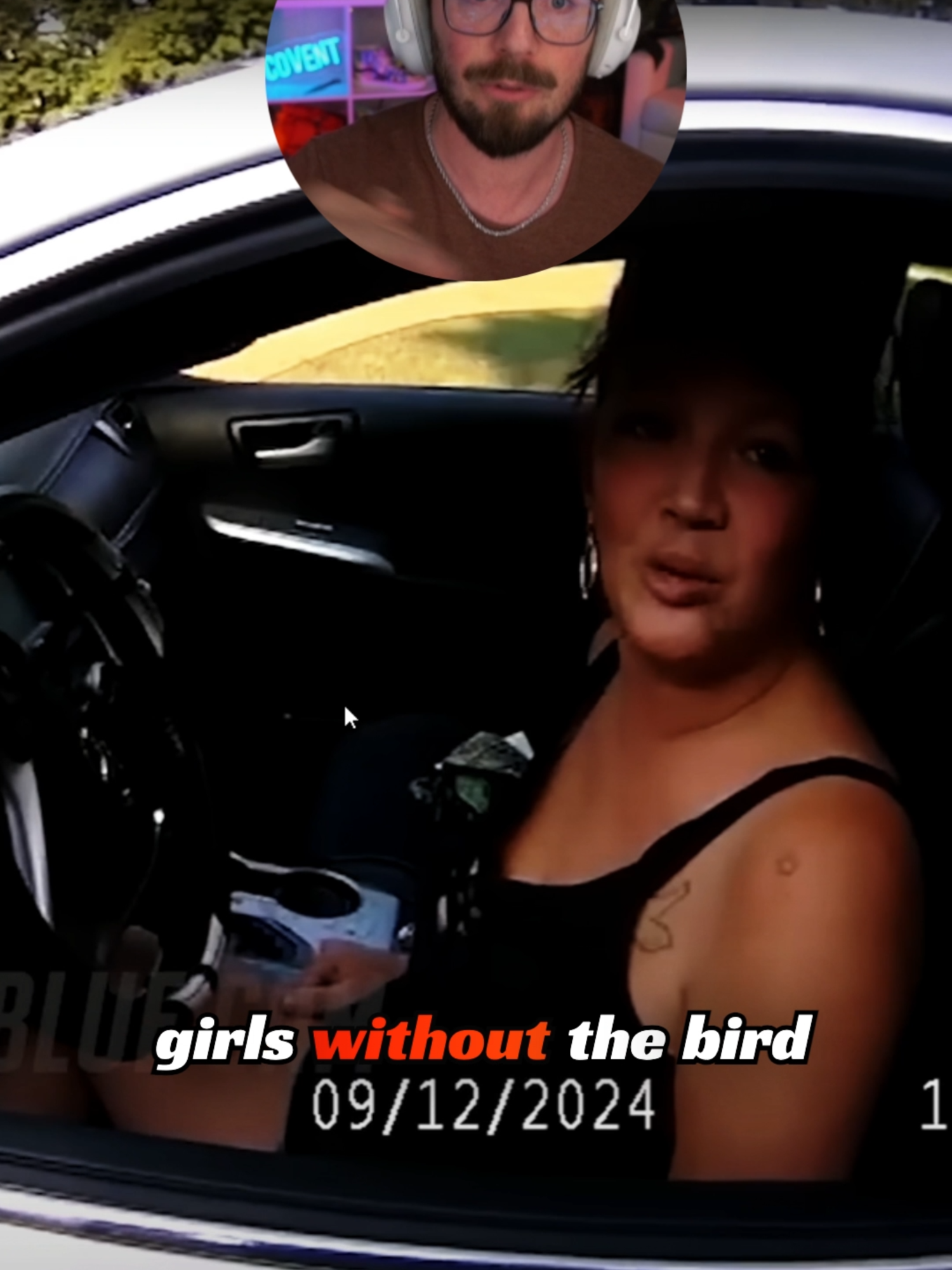 Girls With Bird Tattoos Are Crazy! #fyp #tattoos #policevideos #dashcamfootage