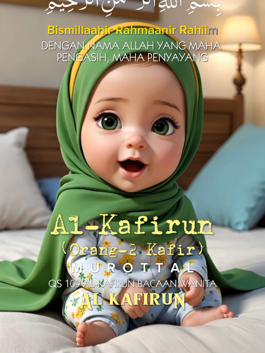 AL KAFIRUN Surah 109 Bayi Ngaji Cartoons Lipsync murottal juz 30 Video Lipsync ini dibuat dari sebuah gambar ai. Picture: Photoleap   Audio Editor: SuperSound  Lipsync : Hedra  Video Editor: CapCut  #alkafirun #surah109 #bayingaji #juz30 #lipsync #cartoons #murottal 