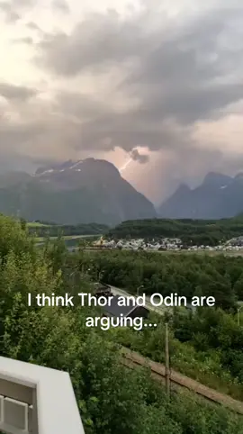 Who are they angry at? #lightning #thor #odin #Summer #fyp 