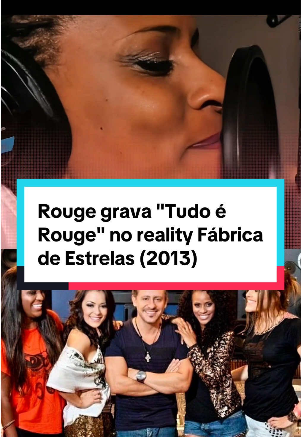 VOCÊ PEDIU, O ROUGE INVADIU A CIDADE: em 2013, as meninas foram convidadas por Rick Bonadio para um reencontro no reality show Fábrica de Estrelas, exibido pelo canal Multishow. Na ocasião, em parceria com Rick, elas compuseram “Tudo é Rouge” (que foi lançado como single promocional em abril de 2013) e também “Faria Tudo Outra Vez” “Tudo é Rouge” foi lançada somente no SoundCloud. Não foi enviada para as rádios nem teve lançamento digital em plataformas como o iTunes, devido a questões legais envolvendo a antiga gravadora do grupo que impediram a comercialização do nome Rouge, impossibilitando um retorno oficial naquele momento. Infelizmente até hoje não temos essas duas músicas no Spotify  A primeira performance ao vivo de “Tudo é Rouge” aconteceu durante a turnê de retorno “Chá Rouge” em 2017. #rouge #musica #nostalgia #viral #curiosidades 