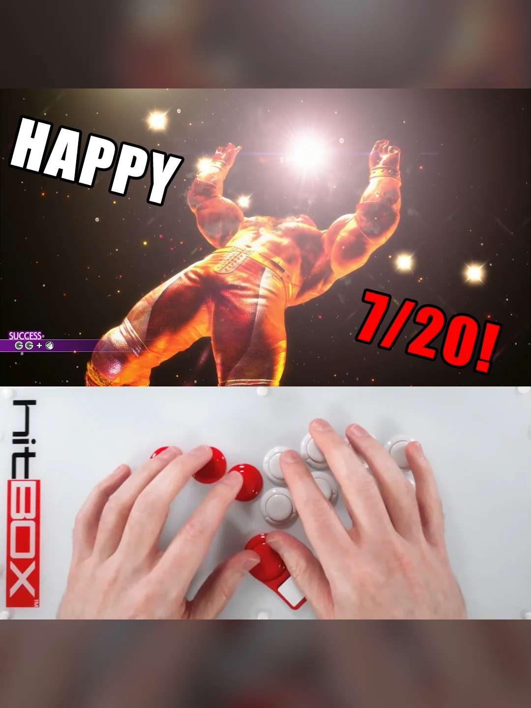 Happy 720 day everyone! #HitBox #HowToHitBox #StreetFighter6 #SF6 #スト6 #Leverless #FGC