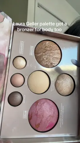 Laura Geller the best of the best baked full face makeup palette #laurageller #lauragellerbeauty #lauragellermakeup #lauragellerbakedfullfacebasic #bakedmakeup #fullfacemakeup #makeuppalette #travelfriendly #makeupformatureskin #makeupformaturewomen #makeupsale #dealsforyoudays #tiktokshopcreatorpicks 