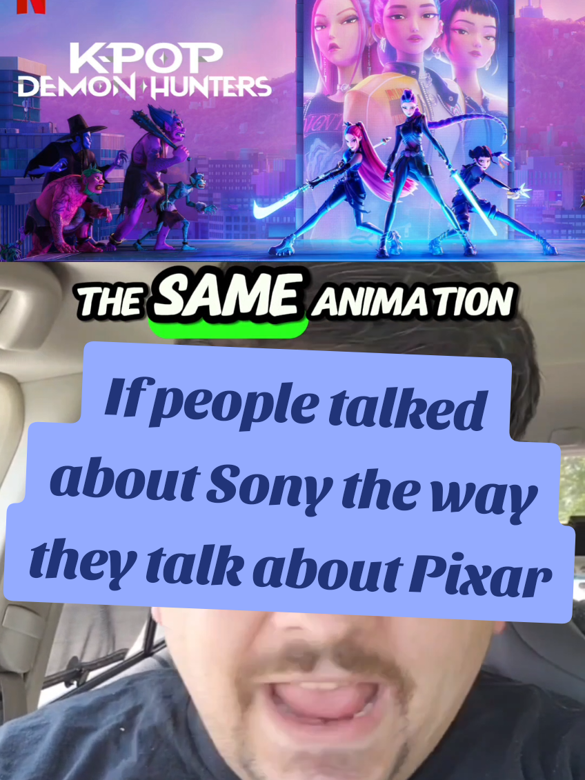 If people talked about Sony the way they talk about Pixar. (Warning: this video is completely satirical and is mocking the ridiculous way people reviewed Elio. But 75% of the people watching this are not gonna pick up on that so I'm sure the comment section is gonna be fun. In reality, I actually thought KPop Demon Hunters was pretty good.) #kpopdemonhunters #sonyanimation #Pixar #netflixanimation #satire 