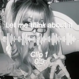 [ Let me think about it ] {#CapCut #edit #audios #editaudios #beats #epic #viral #fyp #videoviral #gyaru #letmethinkaboutit} Requested - @Sullum! 