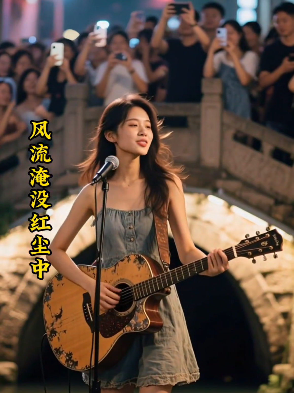 清纯版~#千古绝唱 #街頭藝人 #好歌分享 #对口型飙演技 