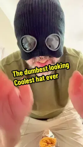 This goggle beanie looks ridiculous… and that’s why it works. Whether you’re going for full winter ninja or just want everyone to do a double take, this hat is surprisingly warm, cozy, and now under $8. Wear it for snowboarding, biking, or your next viral TikTok. #F#FunnyHatW#WinterStyleT#TikTokMadeMeBuyItG#GoggleBeanieS#StupidCoolT#TikTokFindsW#WinterFashionG#GoofyButStylishT#TikTokShopV#ViralHatMananCostume