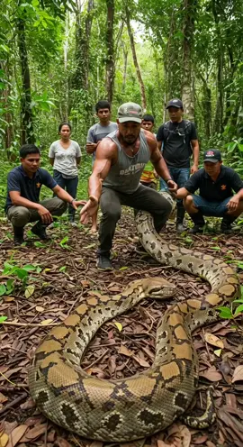 What If A Human Dared To Snatch The Serpent’s Crown? #SnakeHunter #GiantSnake #HumanVsWild #DangerousAnimals #WildEncounters #StrangeBehavior #ShockingMoment #ReptileRescue #뱀사냥 #거대한뱀 #साँप #serpiente #serpent