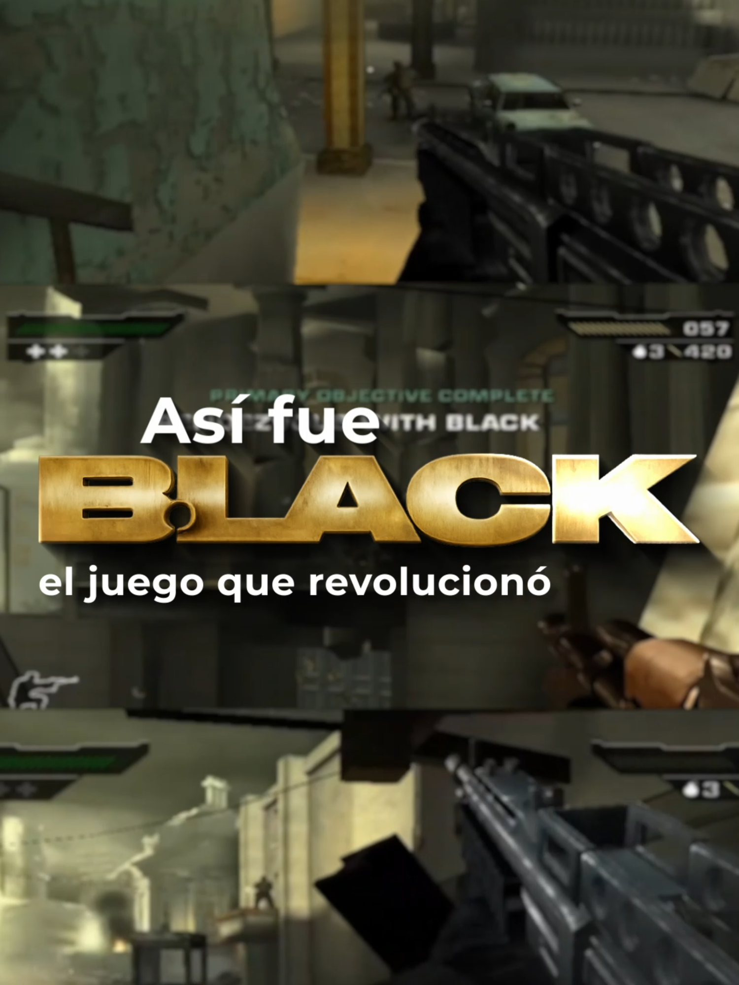 ¿Jugaste BLACK? Este FPS fue una locura gráfica en su época.  ¡Déjame en los comentarios si lo recuerdas! 👇 ✂ Tiktok video edited by: iKevinDX (¡Síguelo!) #Black #Ps2 #Fps #shooter #Ps2Games #doom #warzone