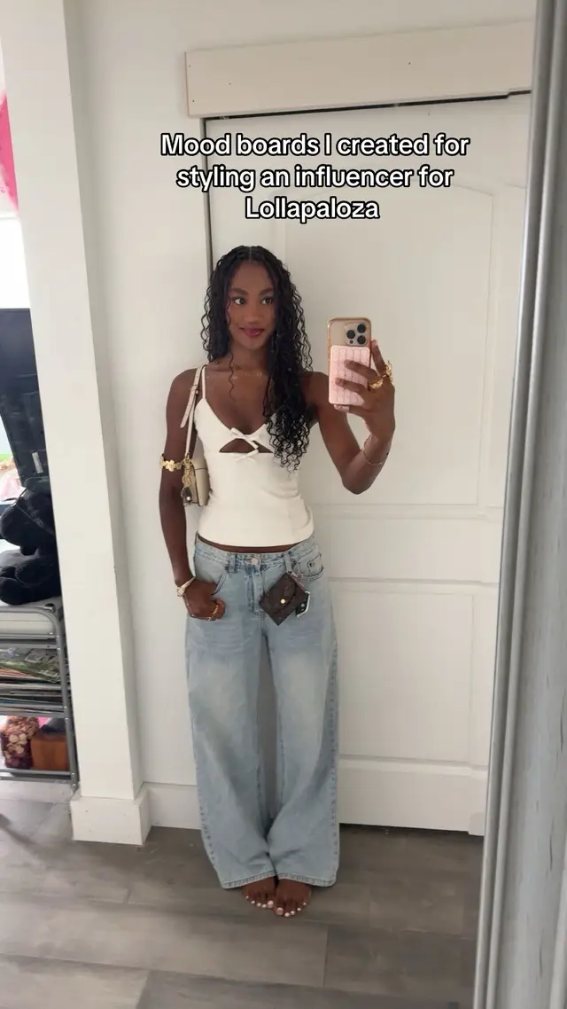 #fyp #fashion #fashiontok #stylist #styling #lollapalooza #festival @hope 