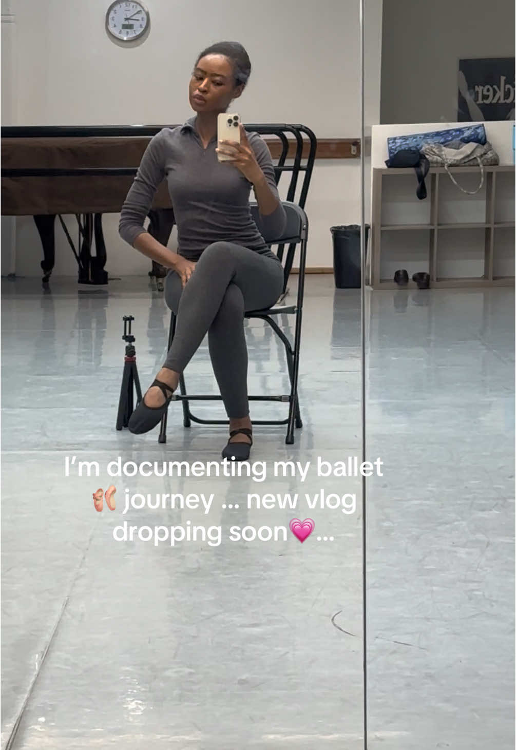I can’t wait to share the vlog I’m working on now ✨🥹🤍.. It will be up on my YouTube soon! #adultballet #myjourney #ballet #christiantiktok 
