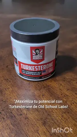 ¡No es magia, es Turkesterone! Sube nivel, fuerza y físico sin excusas