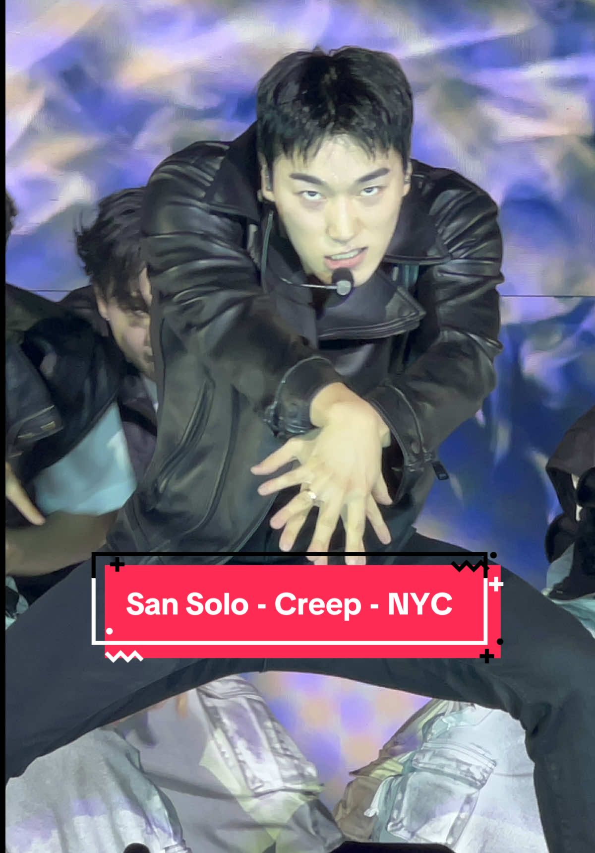 San Solo - Creep - NYC 🔥 • #Ateez #Concert #VIP #KPOP #SouthKorea #NewYork #NYC #Citifield #Traveling #Travel #PuertoRico #USA @ATEEZ_Official 