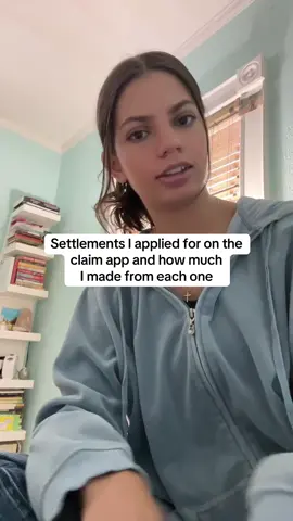 Here’s the settlements I applied for on the claim app!  #claim #claimapp #classactionsettlement #settlements 