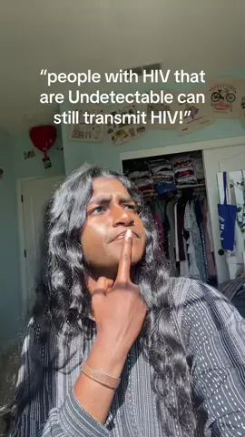 actually, it literally means that they are UNTRANSMITTABLE. aka CANNOT TRANSMIT! there is ZERO risk! #health #education #hiv #aids #fyp #sti #std 