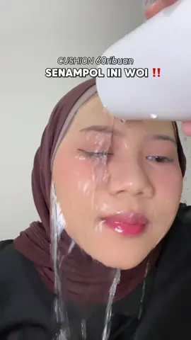 cushion nya anti luntur, no oxidize, kurang apa lagi coba! buruan deh cobain juga cushion ini 🫵🏻 #omgbeauty #cushionlokal #rekomendasicushion 