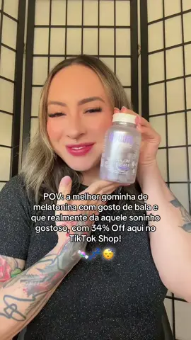 A melhor do mercado e eu posso provar #melatonina #sono #dormir #fyp #sonoprofundo #tiktokshop 