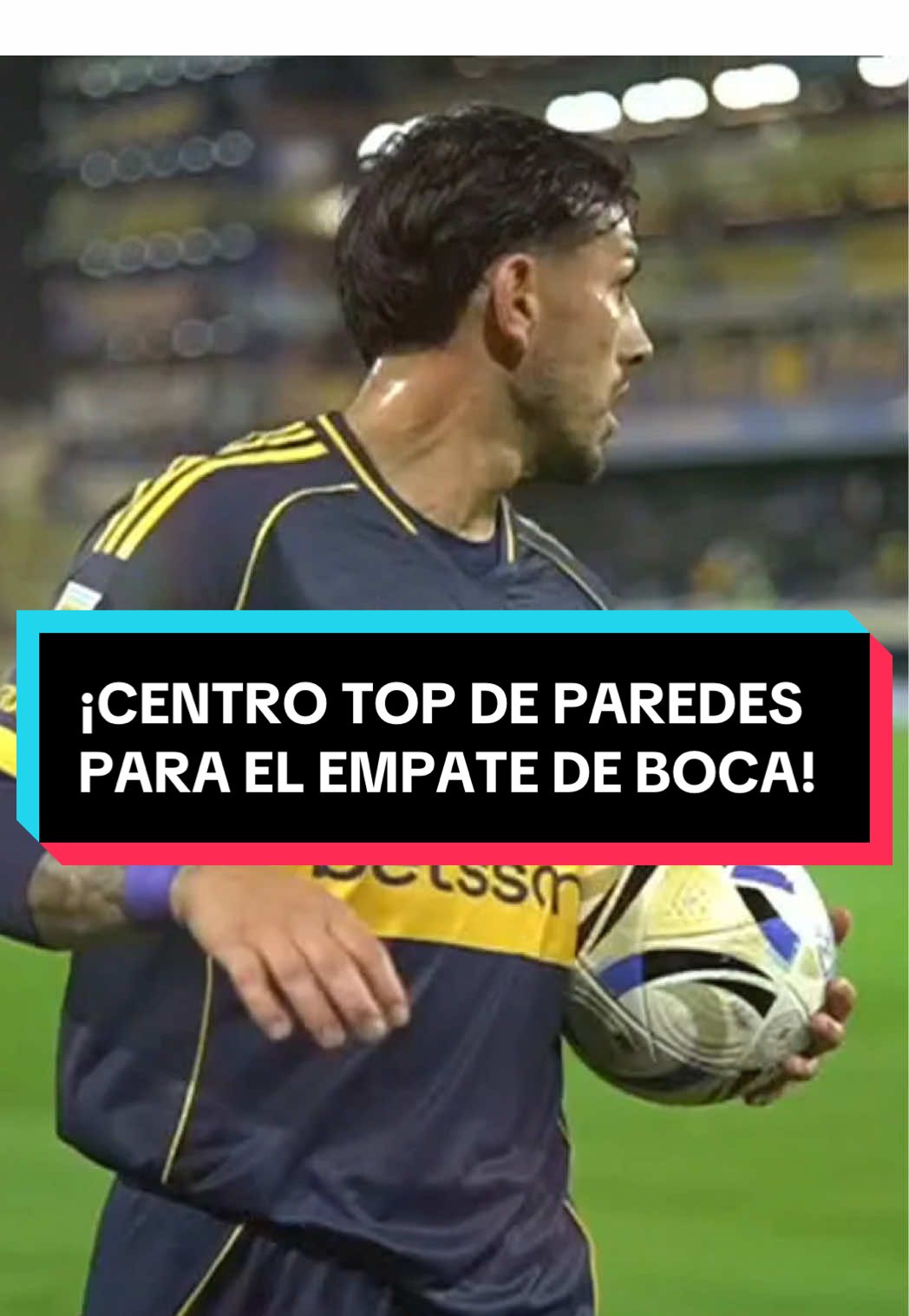 ¡ENTRÓ Y FUE DETERMINANTE! 😮‍💨 #Paredes asistió a #DiLollo para que #Boca rescate un empate ante #Unión en #LaBombonera ✅🔵🟡 🇦🇷📺 ESPN Premium | Suscribite al Pack Fútbol | #TorneoClausura #TikTokDeportes #futbolargentino 