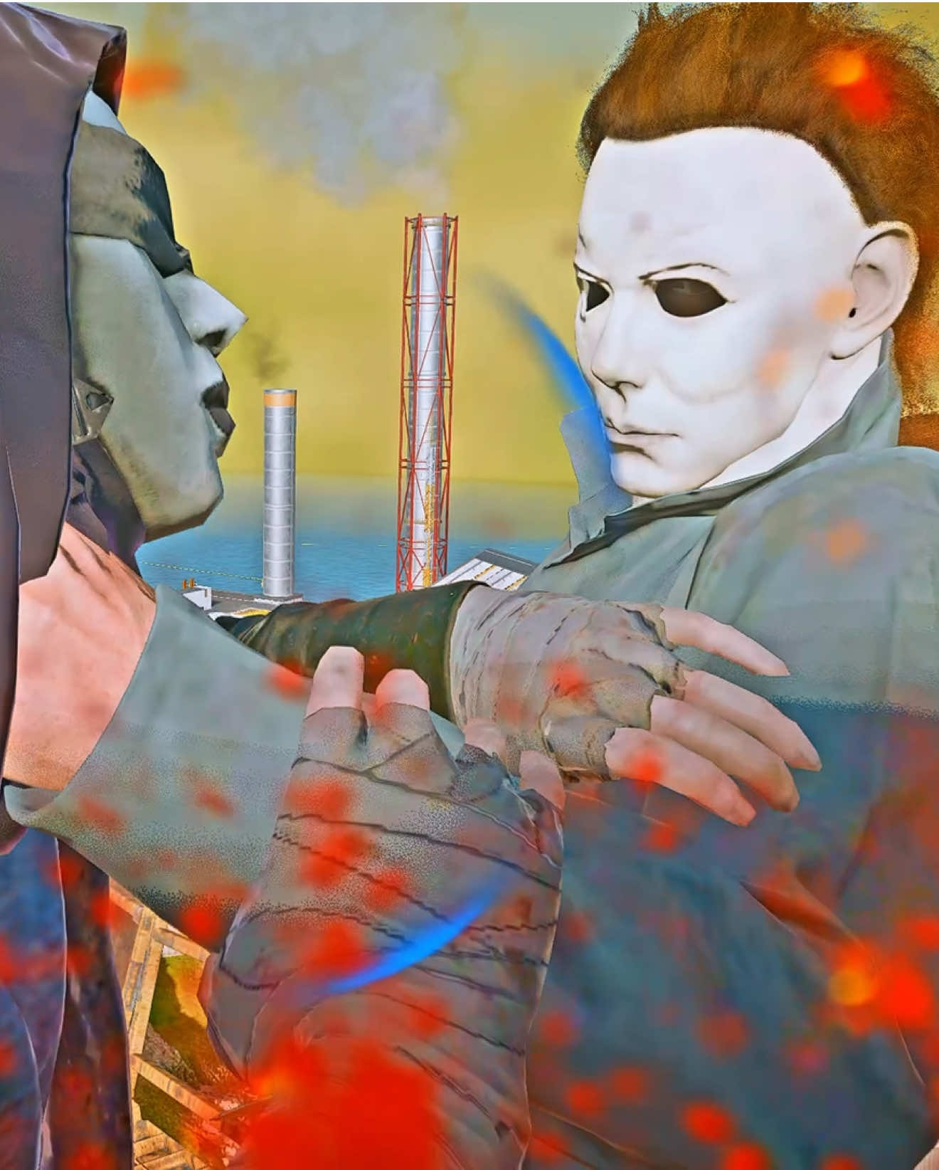 ASHE ASHE ASHE X MICHAEL MYERS👁️🇵🇷|#warzone #callofduty #blackops6 #sombrapr 