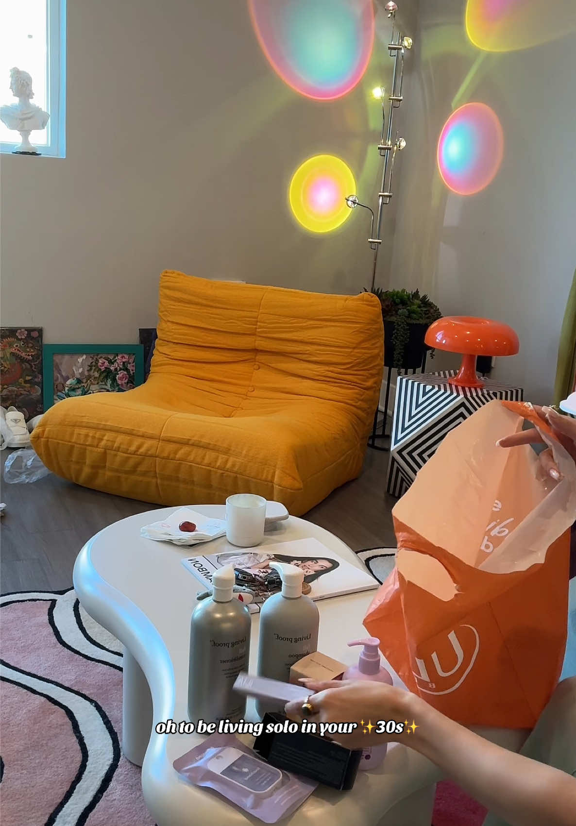 nothing beats a little shopping day with your brand new bag that you bought with your own money.  @Moon Juice @Ulta Beauty @Ulta @ILIA Beauty @Living Proof, Inc. @lovewellness  #singlelife #independent #shopping #OOTD #newoutfit #homedecor 