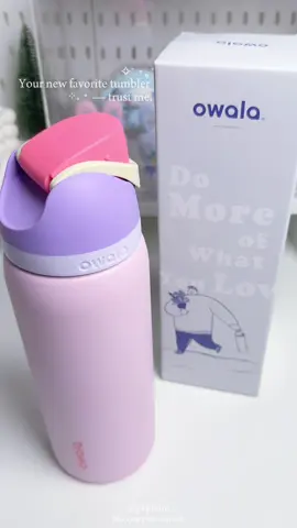 🫧Unbox my new Owala water bottle | blossom bunny 32oz 🎀💜✨ #unboxing #owala #owalawaterbottle #Lifestyle #waterbottle #newwaterbottle #blossombunny #แก้วเก็บความเย็น #แก้วเก็บอุณหภูมิ #fypシ #trending #viral #tumbler #tumblersoftiktok 