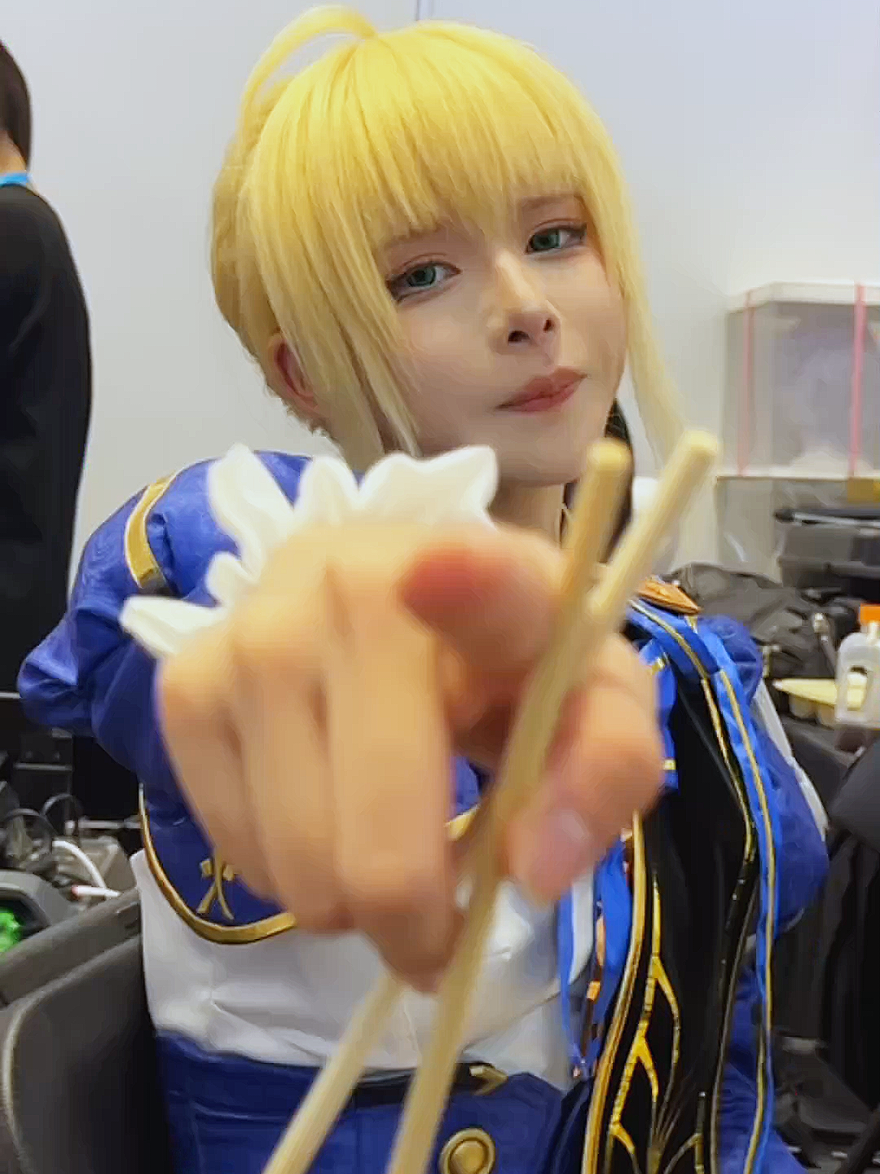 #douyin #cosplay #cos #HonkaiStarRail #saber #artoriapendragon #_Niku_ #腥味猫罐 