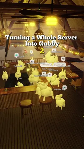 Turning a Whole Server Into Gubby 2 #robloxfyp #robloxcomedy #gubby #micup #micuproblox #scream #prank 