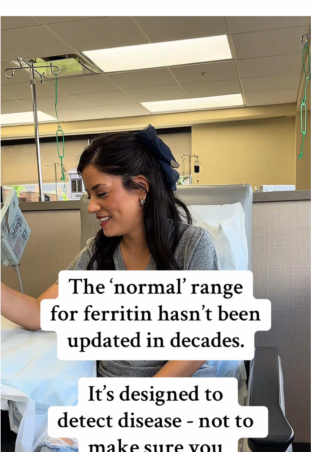 Have you checked your ferritin lately? Drop your level below if you feel like sharing #AnemiaAwareness #LowIronLife #AnemiaSymptoms #IronDeficiency #chronicillness  The ‘normal’ ferritin range hasn’t been updated in decades. It's designed to catch disease, not ensure you feel healthy.  So even if your doctor says your levels are “normal,” you could still be dealing with low iron symptoms like fatigue, brain fog, and anxiety — especially if your ferritin is under 30. Most women aren’t flagged until things get severe. That’s why a full iron panel matters.  I’m not a medical professional, just sharing what I wish I knew earlier.   