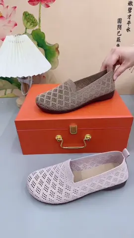 Giày vải dệt kim thoáng khí #giaynu #giaynuthoitrang #giaynuxinh #giaydep #giayhottrend #giaynudep #giayvai #giayluoi #giay #xuhuong 