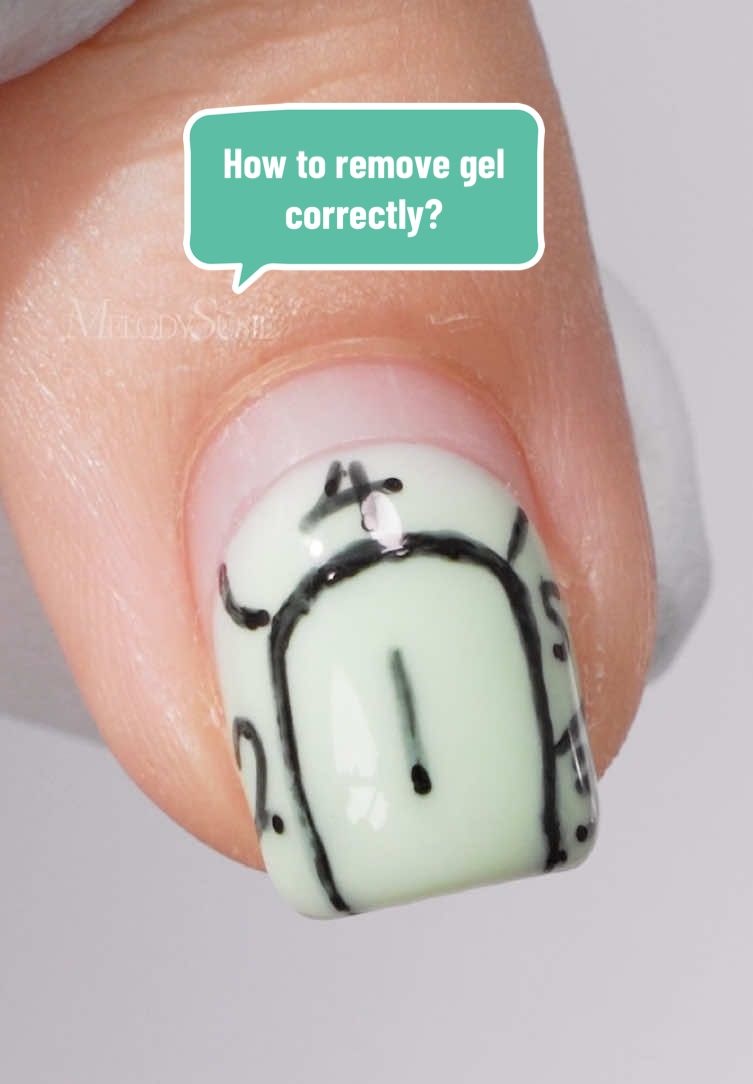How to remove gel correctly? Follow my 5 steps ✅ 👉 Super powerful drill and bit - link to the same nail drill and drill bit is in my showcase and my bio! #melodysusie #melodysusienails #naildrill #nailtech #nailtutorial 