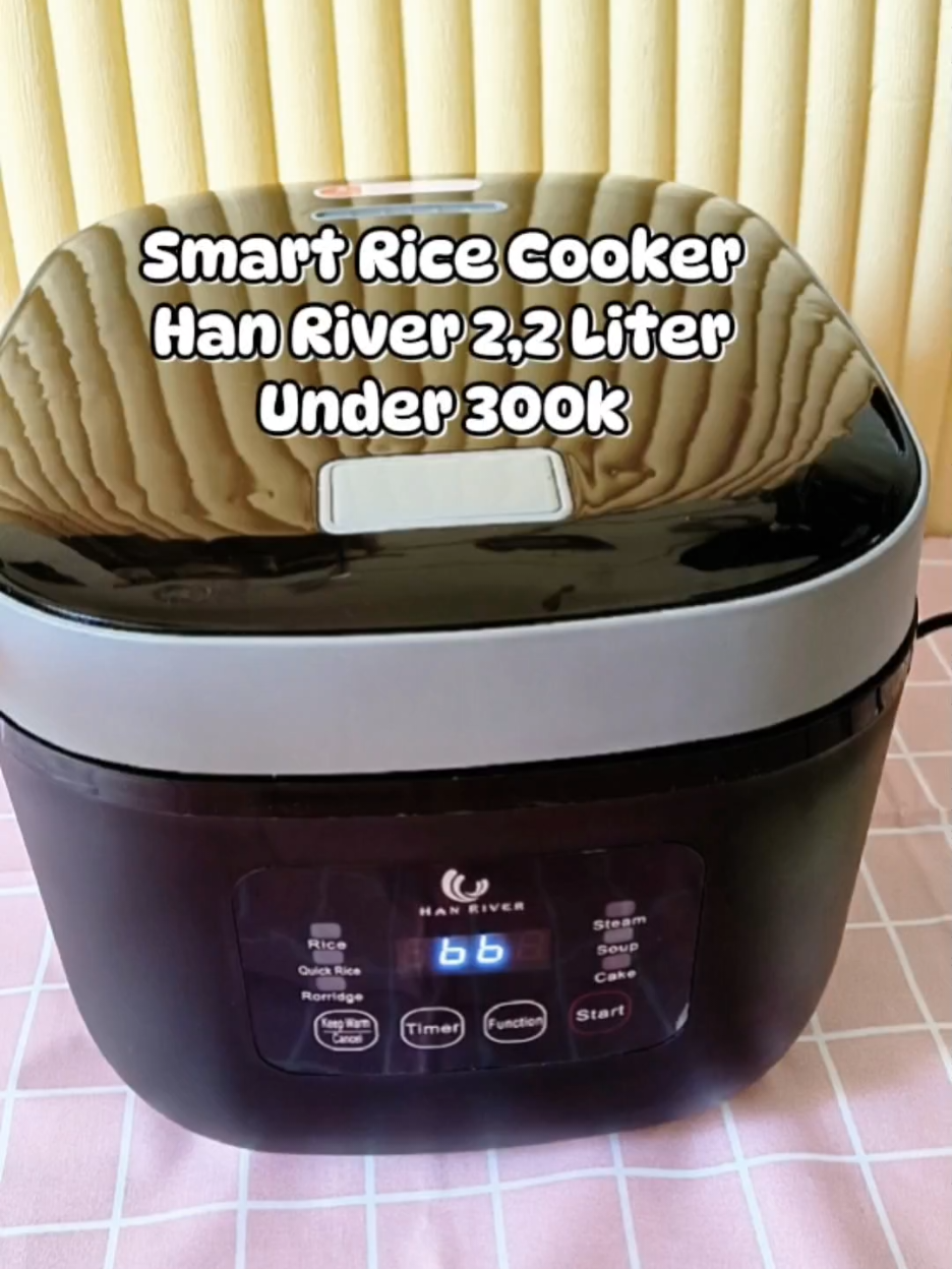 Han River Rice Cooker 2,2 L dengan 6 mode masak Smart Rice cooker #hanriver #ricecooker #smartricecooker #magiccom #ricecookerjumbo #ricecookermultifungsi 