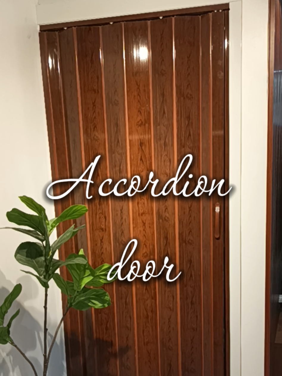 #accordion #slidingdoor #pvcdoor #accordiondoor #homedecor #spacesaver #DIY 