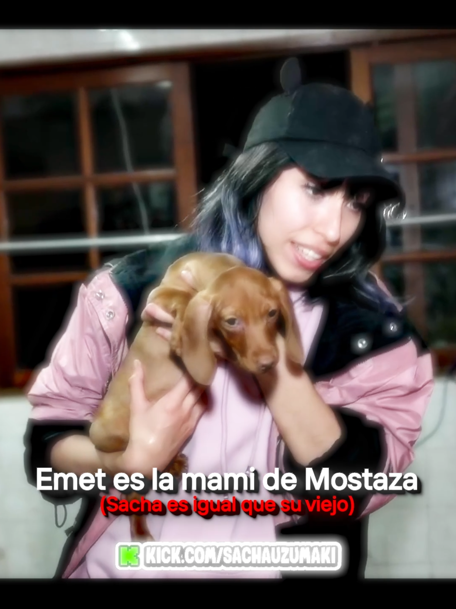 Emet la mami de Mostaza 🗣️ (lo dijo Sacha XD) #sachauzumaki #mostaza #perro #emetsuki #sachauzumakiclips #kickperu #parati #fyp #viral