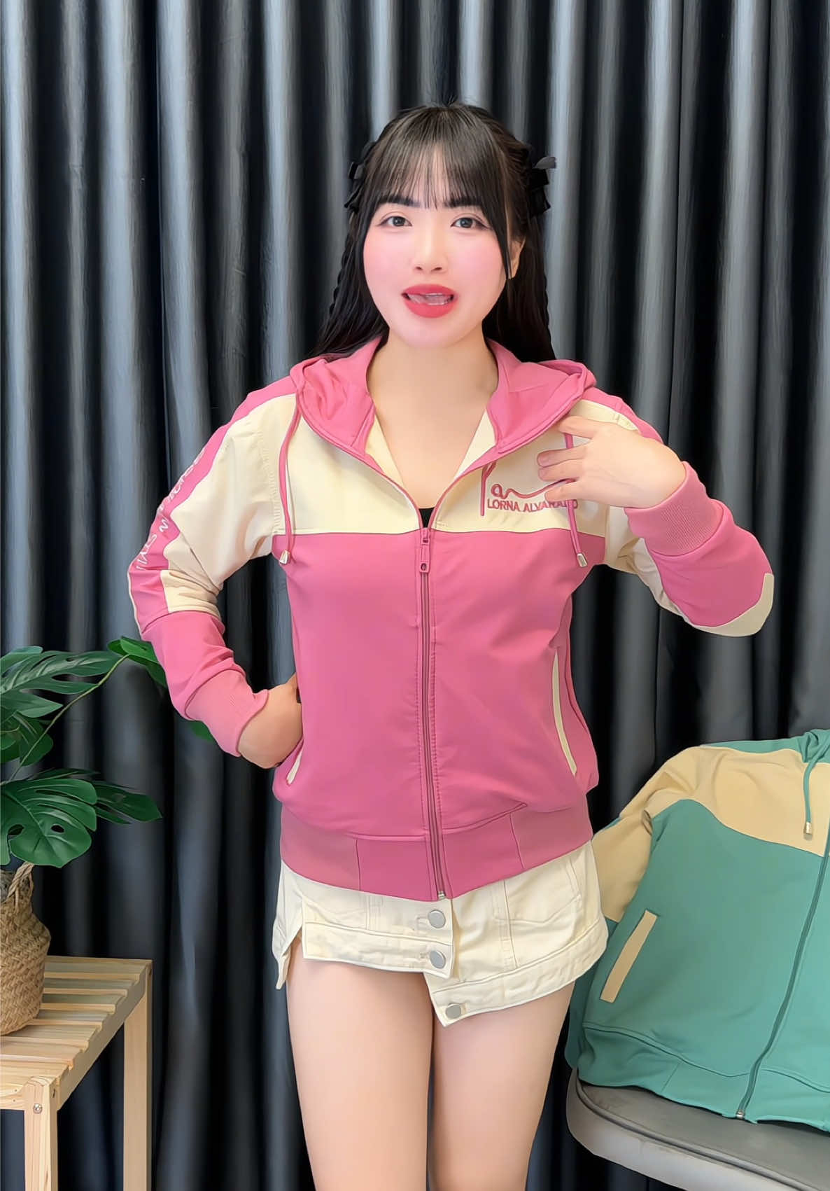 Áo khoác da cá 5 túi có nón chất dày dặn đẹp #thaokaki #aokhoac #aokhoacnu #aochongnang #aokhoacchongnang 