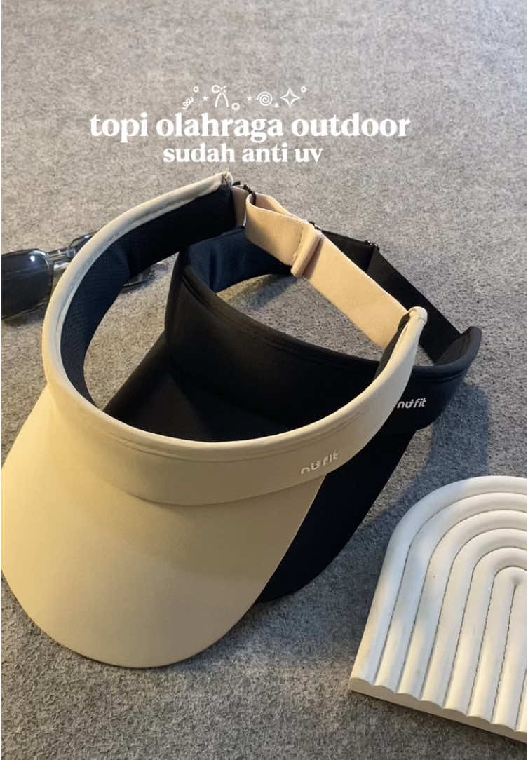 rekomendasi topi yang cocok dipake olahraga #topiolahraga #visorolahraga #outfitolahraga #outfitrunning #topimurah 