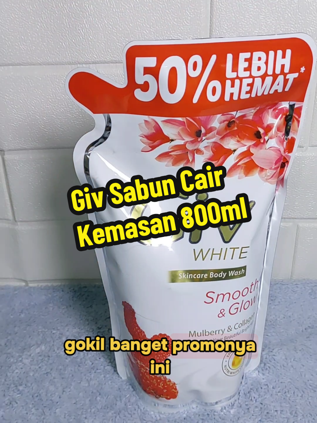 Giv sabun mandi cair 800ml #giv #sabunmandicair #sabunmandi 