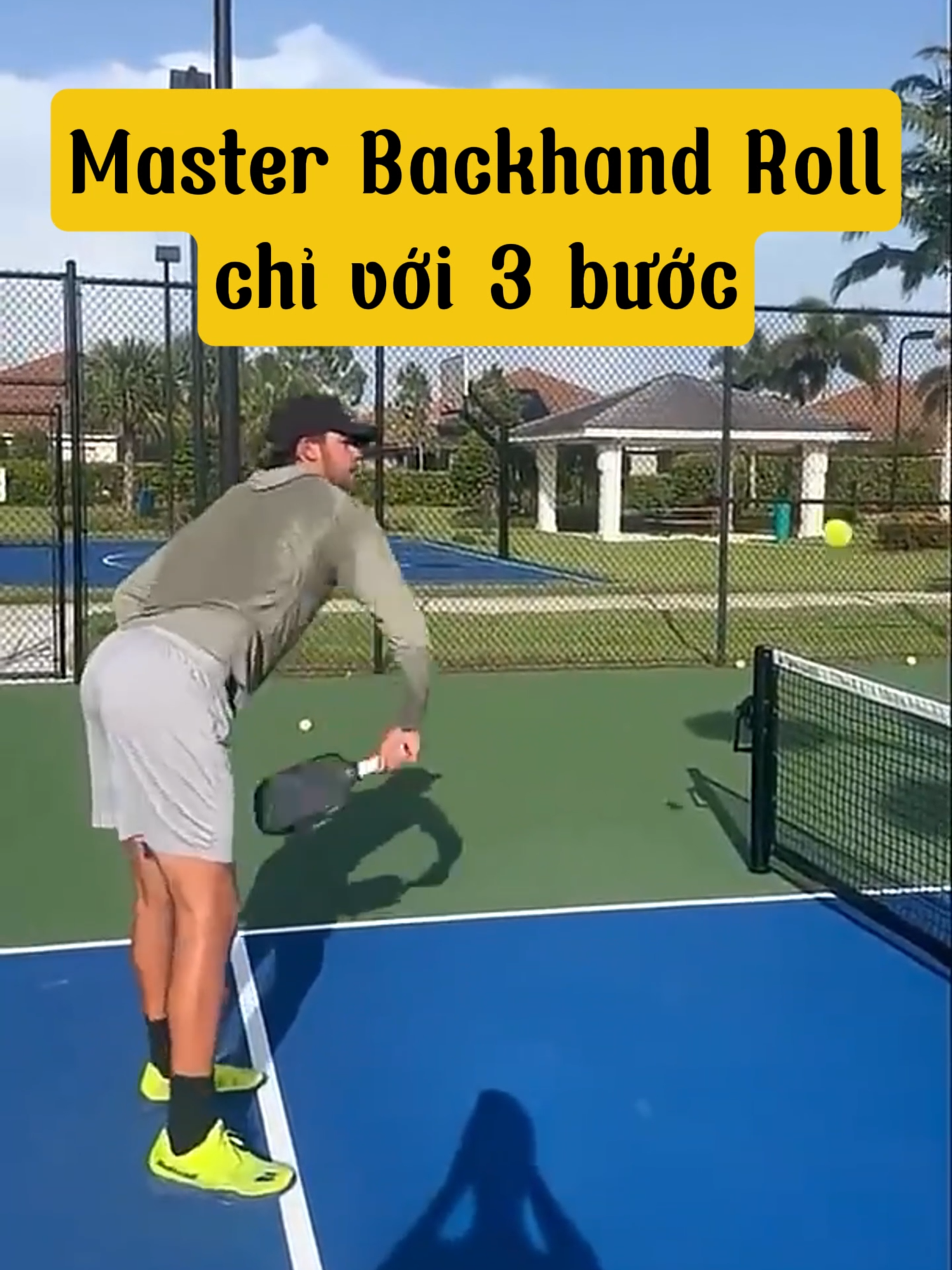 Làm Chủ Backhand Roll Trong Pickleball Chỉ Với 3 Bước #pickleball #pickleballcoaching #pickleballtiktok #họcpickleball #pickleballtips