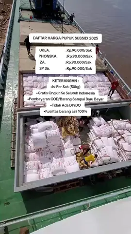 JIKA INGIN MELAKUKAN PEMESANAN PUPUK SILAKAN KLIK LINK DI BIO PROFIL ATAU HUBUNGI ADMIN VIA WA : 085756503176 terima kasih #petaniindonesia🇮🇩🇮🇩🇮🇩🌿🌿 #petanimuda #pupuk #subsidi #untukrakyat 