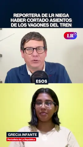 Reportera de La República se pronuncia tras las acusaciones de Rafael López Aliaga sobre la situación de los trenes Lima-Chosica || #RafaelLopezAliaga #LaRepublica #Porky #TrenPorky #TrenChosica #TrenLimaChosica 