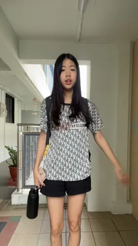 ootd for tuition 😓 my shirt is so ughhh #OOTD #relatable #fyp #viral 