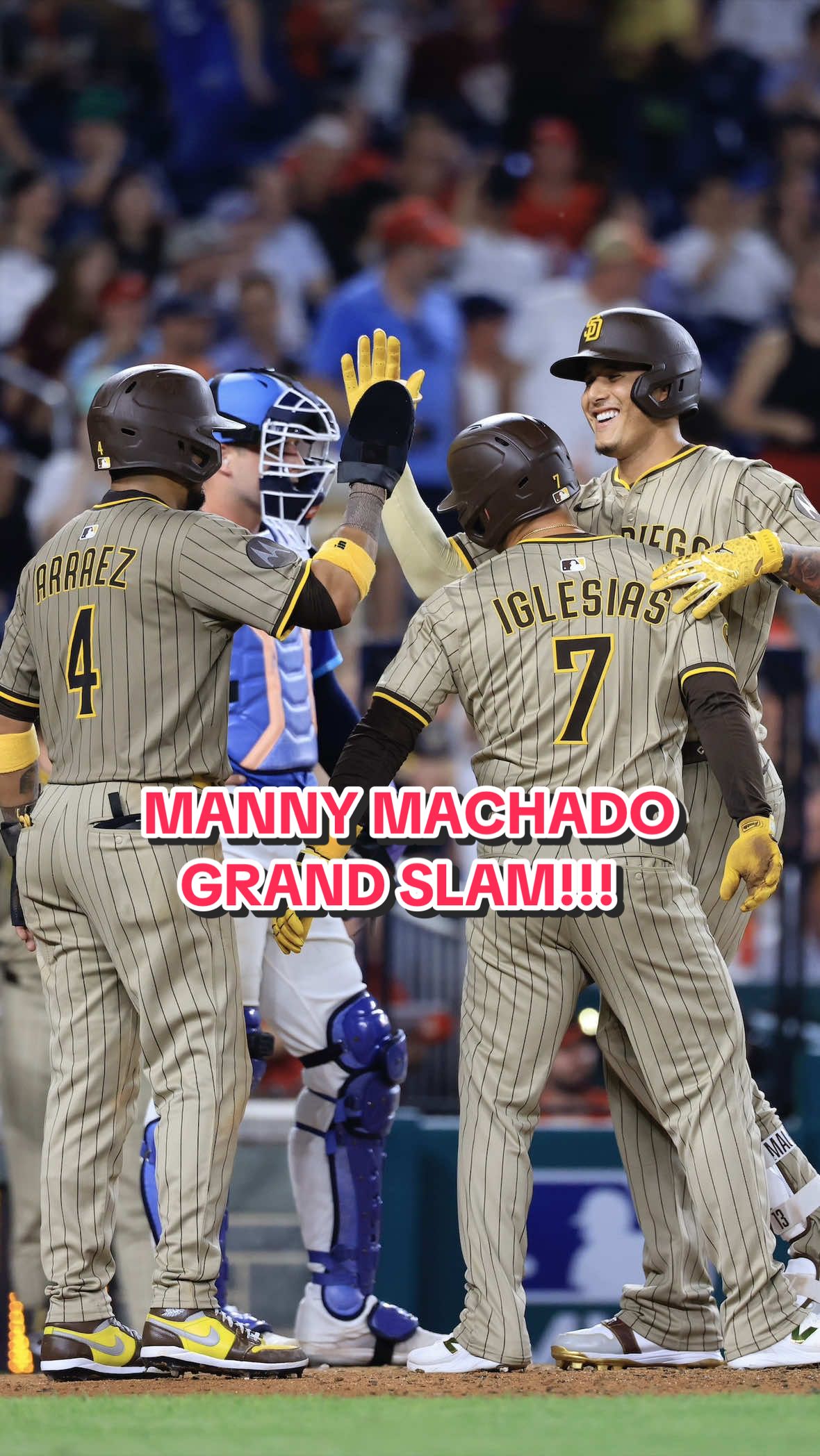 MANNY MACHADO GRAND SLAM!!! #MLB #baseball #highlights #goat 