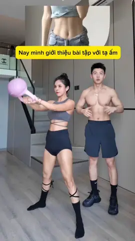 Tập cùng tạ ấm mềm #tapta #taam #giammo #xuhuong 