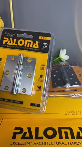 Jangan salah pilih engsel pintu dan jendela. Pastikan kuat awet bergaransi dan bahan stainless rekomendasi PALOMA #engselpintu #handlepinturumah #engseljendela #paloma 