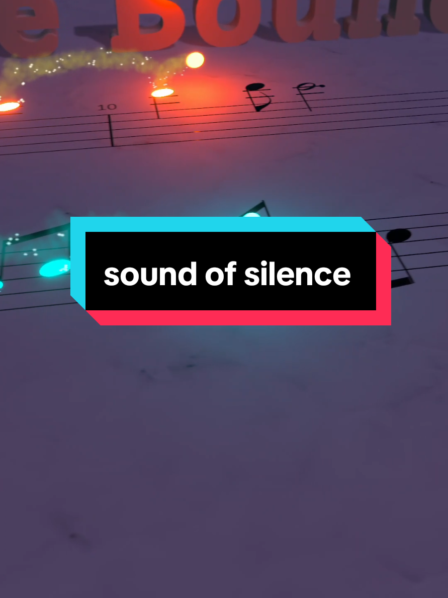 #sheetmusic #soundofsilence 