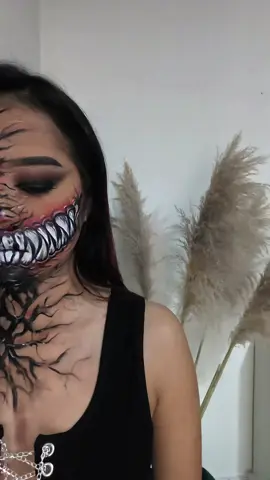 Venom 🖤 #amoralarte #bytatis #makeuprealista #trend #makeuptrend #soyvenom #pintura #iamvenom #makeup3d #