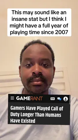 That COVID year padded this stat #gaming #fyp #callofduty #nerd 