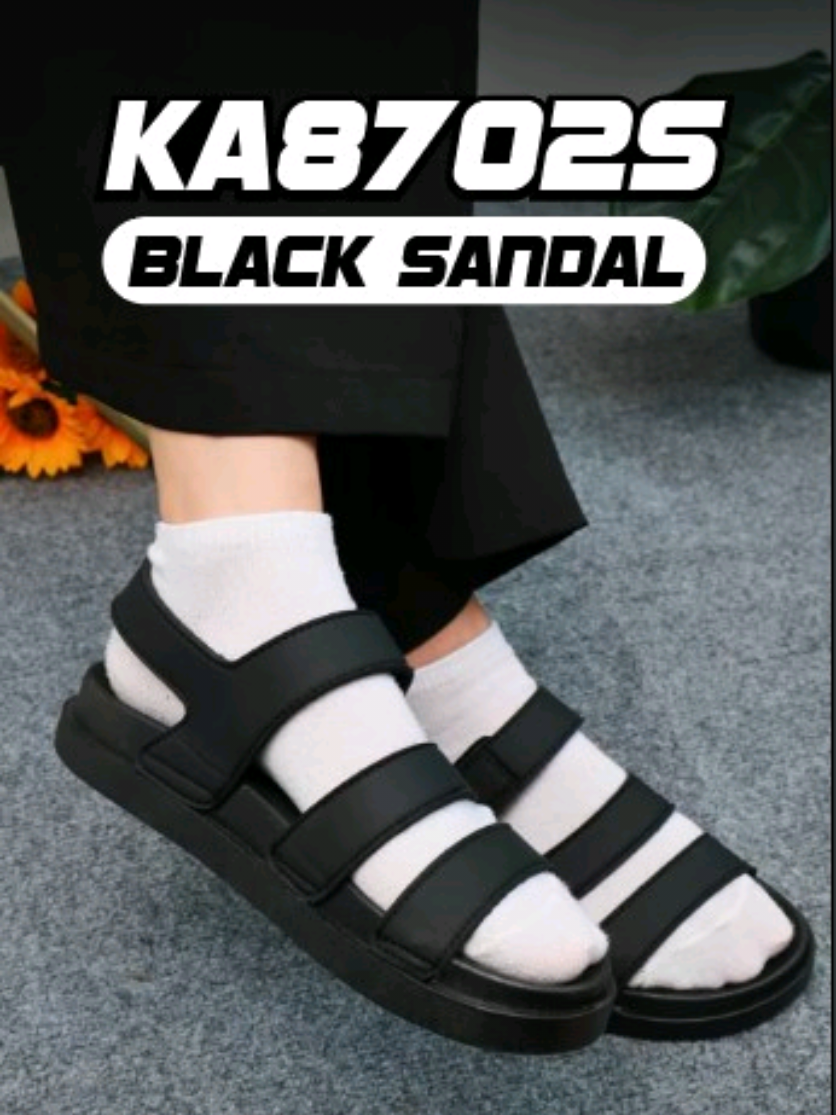 รองเท้ารัดส้นสีดำสุดฮิต แมทช์กับชุดไหนก็รอด🖤 #รองเท้าแตะ #รองเท้ารัดส้น #dekker #รองเท้าเดกเกอร์ 