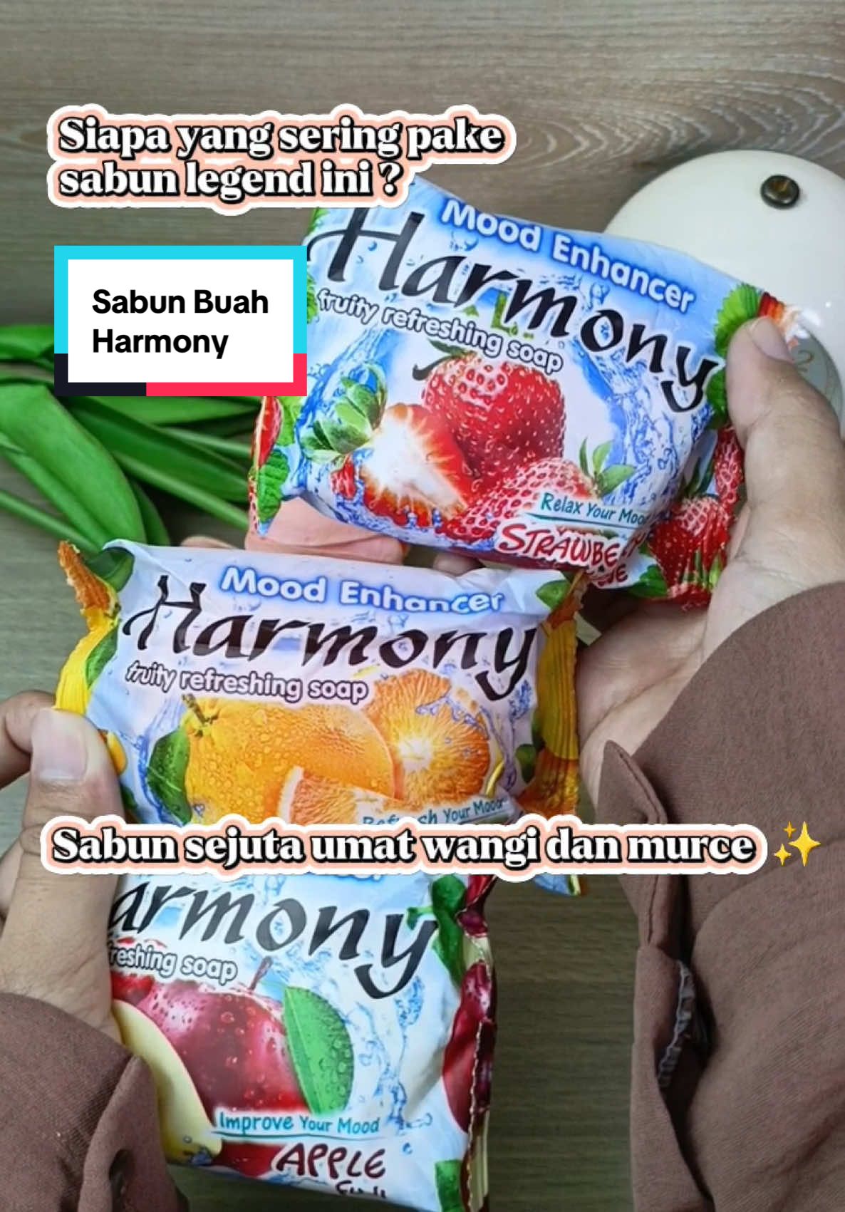 Harmony Sabun Mandi #harmony #harmonysabunbuah #harmonysabunmandi #sabunharmony #sabunbuah #sabunbuahharmony #sabunmurah #belanjaditiktok #gratisongkir 