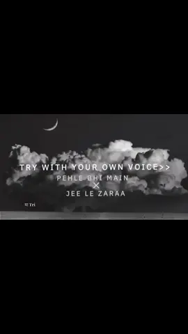 PEHELE BHI MAIN ❌ JEE LE XZARAA -TRY WITH YOUR OWN VOICE #song #trending #yatri #trywithyourownvoice #creatorsearchinsights #creator #fyp #viral 